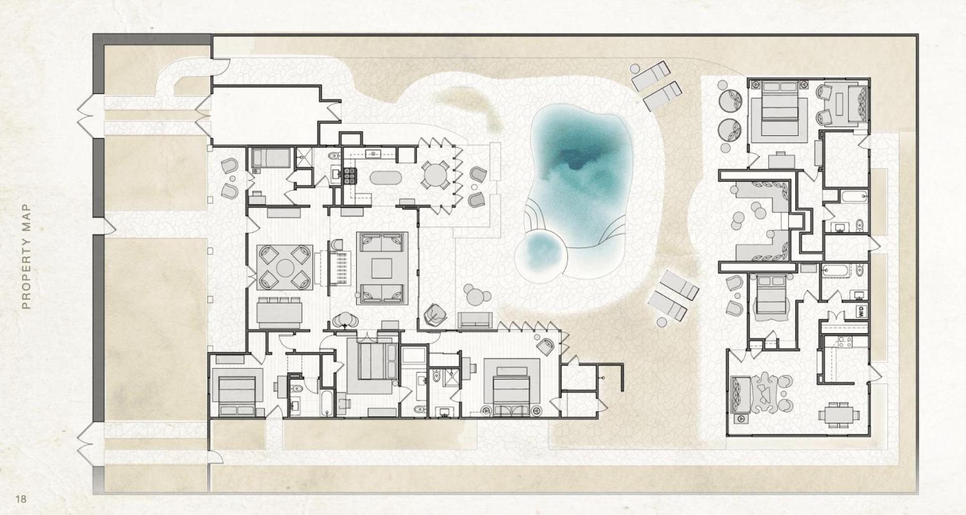 Auric House - Korakia Hotel Private Villa Pool 棕榈泉 外观 照片